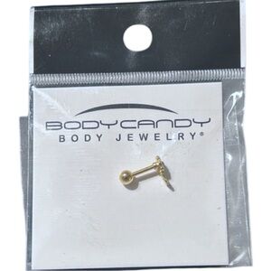NWT Body Candy Jewelry Single Screwback Post Stud Flower